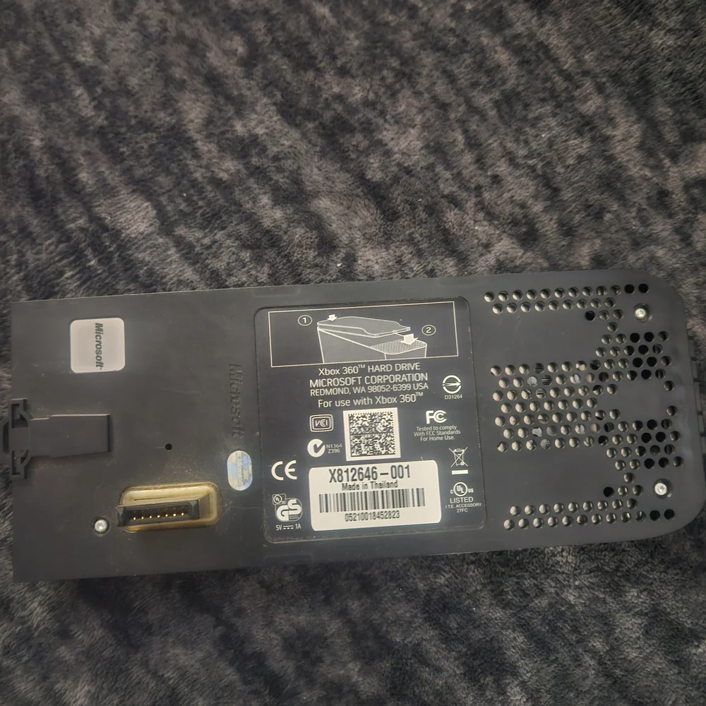 Xbox 360 120GB HDD Black